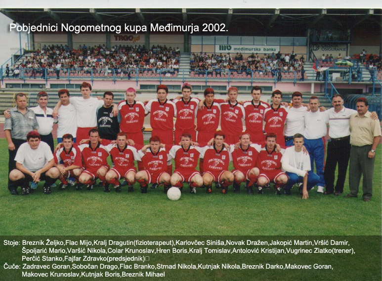 nogometni kup medjimurja 2002